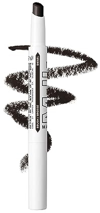 Milch Makeup KUSH Brauenschatten Stick, Diesel (Braun schwarz) - Aufbaubare Creme-zu-Puder-Formel - Weicher, flexibler Halt - Bis zu 12 Stunden Halt - Vegan, tierversuchsfrei
