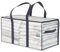 WRAPPYBAG Pack of 4 large transparent plastic Storage Bags – XXL Bags for Moving House/Travel – Tough, Thick & Watertight with Reinforced Handles – for Clothing & Bed Linen – 75 x 36 x 38 cm