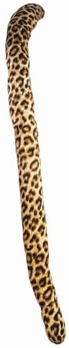 MIMIKRY Leopard Kostüm-Zubehör Schwanz 56 cm lang Leo Leopardenschwanz