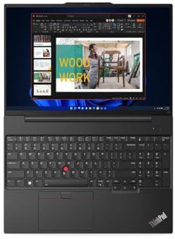 Lenovo Thinkpad E16 Gen 1 - Ordenador Portátil 16 WUXGA, (Intel Core i5-1335U, 8GB RAM, 256SSD, Integrated Integrated Intel Iris Xe Graphics, W11Pro), Graphite Black -Teclado QWERTY Español