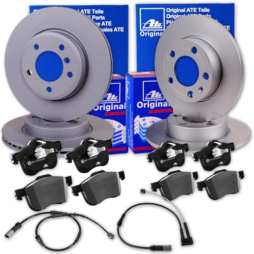ATE Bremsscheiben + Beläge vorne + hinten passend für 1er F40 2er F44 F46