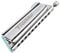 JDR Trochilus 10 Löcher Chromatische Mundharmonika Tonart C Armonica Valveless Harp Mundharmonika mit Etui für Erwachsene Profis Anfänger Kinder Game Changer (Blues/Ritcher Tuning Tonart C)