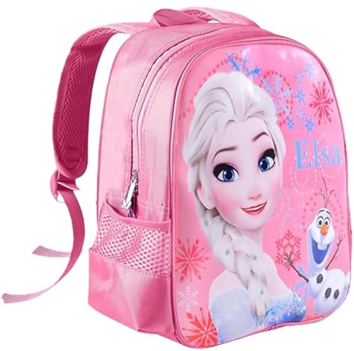 Clybeaut Frozen Rucksack,Anime Schulrucksack Frozen,Frozen Cartoon Kinderrucksäcke,Frozen Schultasche,Frozen Ranzen - Für Stilvolles und Praktisches Rucksäcke Kinder