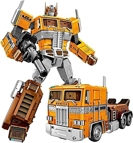Transformer-Toys: T-42 Guangdong Star Yellow MMP10 Optimus-Prime Alloy Version Mobile Toys, Transformer-Toys Robots, Spielzeug for Teenager und höher. Das Spielzeug ist. Zoll hoch