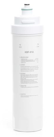 Naturewater KBF-01A Mischfilter mit 4 Stufen Calciumsulfite, Aktivkohle, KDF und Ultrafilter 0,01 µ, Wasserfilter für sauberes Trinkwasser