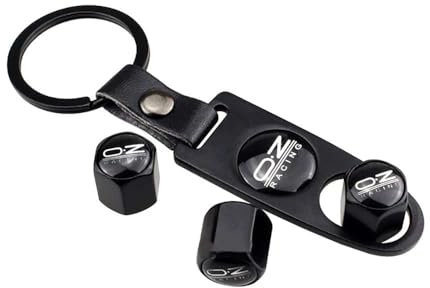 4 Stück Reifen Ventilkappen für OZ Racing, Ventilkappen Ventil Staubschutz Ventil Staubkappen Staubdicht Reifen Kappe Ventilschaftkappen