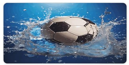 Schreibtischunterlage, Fußball-Motiv, wasserbedrucktes Mauspad, Büro-Schreibtischunterlage, Laptop-Schreibtischunterlage, Büro-Schreibtisch-Mauspad, langlebige Schreibtischunterlage