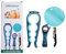 4-in-1 Glasöffner-Set – Rutschfester Griff, Leichtes Öffnen für Senioren & Arthritis – Für Gläser, Dosen, Wein- & Getränkeflaschen – Ergonomischer Küchenhelfer