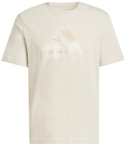 adidas Men's CAMO MODERN Logo Graphic T-Shirt, Wonder Alumina, XL