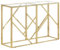 Générique Table Console doré Acier Inoxydable et Verre trempé,Tables,Tables Basses et Tables d'appoint,Tables d'appoint-349994