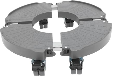 BAZEITFLOW Base Rodante para Macetas con Ruedas Plato Adaptable para Plantas Soporte Duradero para Interiores y Exteriores de y Seguro para Oficinas y Públicos