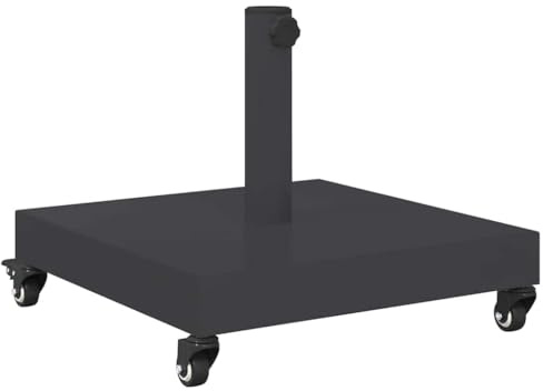 vidaXL Parasol Base Dark Grey 45 x 45 x 31.5 cm