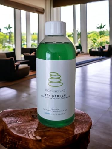 LUFTMAXX ZEN GARDEN Duftstoff 500ml Erfrischend - aufweckend - fokussierend AKTION 3 Produkte kaufen -1x smart Pump Flasche gratis für Luftreiniger -/ erfrischer, Kugel, Diffusor, Bowl,Lampe