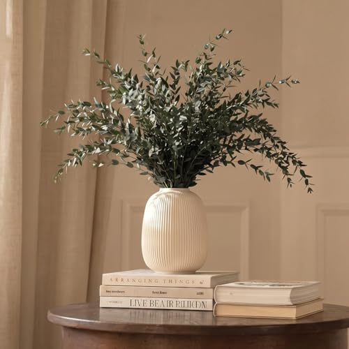 BLAINE - Ramo Preservado Parvifolia Verde Grande 75 cm | Decoración Ideal para Ramos de Flores Secas con Hojas Naturales Que No Necesita Mantenimiento
