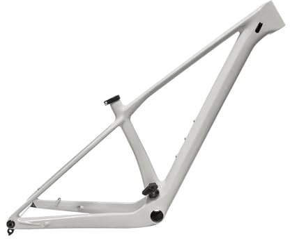 Generisch T1000 Carbon-Mountainbike-Rahmen, vollständig interne Führung, 29er-Hardtail-MTB-Boost, 12 x 148 mm UDH-Aufhänger(Cool Gray,XL 148 Gloss)