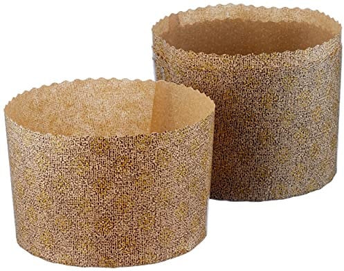 Einweg-Panettone-Backform, 500 g, 5 Stück