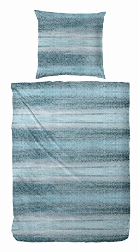 Zeo Living Bettwäsche Soft-Jersey 233024, Größe:135x200cm & 80x80cm
