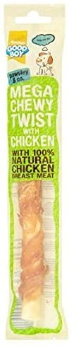 Good Boy Dog Treats (Chewy Mega Twist Chicken 3 x 70g)