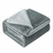 Mixibaby Hochwertige Wohndecken Kuscheldecken, extra Dicke warm Sofadecke/Couchdecke, Größe:150 cm x 200 cm, Farbe:Dunkelgrau