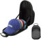 ProCase Baseball Cap Organizer Kappen Reise Case Hat Carrier Aufbewahrungstasche für 6-7 Caps Huthalter Hutaufbewahrung mit Verstellbarem Schulterriemen Tragetasche Halterung Eva Etui- Schwarz