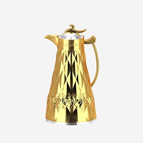 IEKEI 800ml Arabic Classical Style Thermos Pot Heat/Cold Insulation Tea Kettle For Restaurants Vacuum Flask Thermal Insulation Kettle