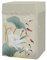 Odot Housse de Protection pour Machine à Laver Chargement par Le Haut Classique Couvre-Machine Protecteur Anti-Poussière Couverture pour Machine Lave-Linge Sèche-Linge (Fleur Lotus,M (5.5-6.5kg))