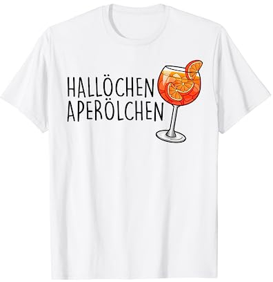 HALLÖCHEN APERÖLCHEN - OFFICIAL SPRITZ CLUB. Fun I NEW!!! T-Shirt