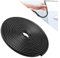 CGEAMDY Universal Rubber Seal Protector U Shape Trim - Edge Guards for Most Cars, Aluminum Boat Edge Protection (Black/10M)