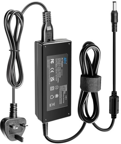 KFD DC IN 12V Power Supply Adapter for TerraMaster D2-310 F4-210 F2-221 F4-424 F5-221 F2-212 F2-221 F2-223 F5-422 F2-422 F4-421 F2-220 Asustor AS5402T Nimbustor 2 NAS Network Storage Server Charger