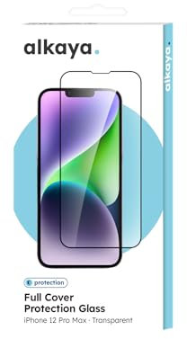 Alkaya. A Shield Film de protection d'écran en verre 3D pour iPhone 12/12 Pro Transparent