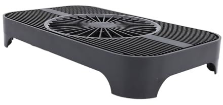 USB Port Heatsink Fan Laptop Cooling Pad 11PCS 5V Quiet Cooling Fan Stand with 140mm Fan Blades, Provides 65.8CFM Airflow Rate, Suitable for DVR, Router, and More