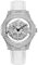 OLEVS Damen-Armbanduhr, Diamant-Zifferblatt, Quarzuhr, Edelstahl, modisch, nachtleuchtend, wasserdicht, analoge Uhr für Frauen, Romantisches Geschenk für Freundin, 9938 Schneeflocken-weißes