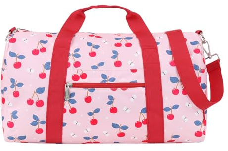 A Little Lovely Company Wochenendtasche mit Kirschen