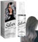 Temporäres Haarfarbe Spray Grau, Haarspray Farbe Abwaschbar, Farbiges Hair Dye Grey für Temporäre Styling, Sofortige Farbabdeckung, für Karneval, Halloween, Cosplay, Schnelle Haarfärbung (Grau, 30ml)