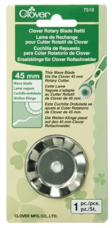 Clover lame vagues de cutter rotatif 45mm