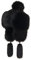 Futrzane Classic Mütze mit Ohrenklappen - Fliegermütze Damen - Russische Hut (One Size, Schwarz Classic)