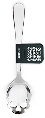 SUCK UK Totenkopf-Teelöffel „Sugar Skull“