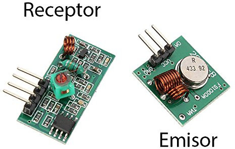 Modul Wireless Sender und Empfänger RF 433 MHz Fernbedienung Receiver Arduino