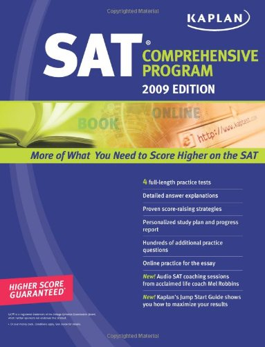 Kaplan SAT 2009 Comprehensive Program