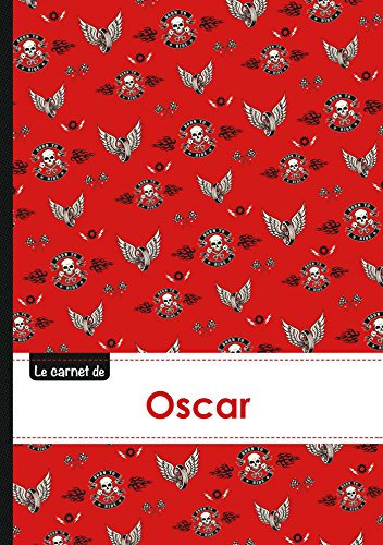 Le carnet de oscar: Carnet oscar - lignes,96p,A5 - Bikers
