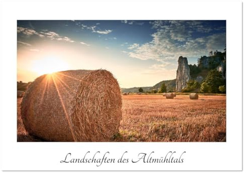 Landschaften des Altmühltals (Tischkalender 2026 DIN A5 quer), CALVENDO Monatskalender: Landschaften, die das Altmühltal umgeben, im Verlauf der Jahreszeiten. (CALVENDO Natur)