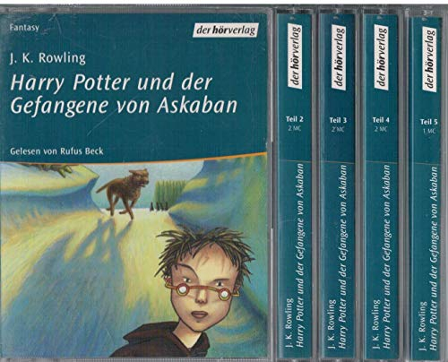 Harry Potter, Cassetten, Sonderausgabe, Tl.3, Harry Potter und der Gefangene von Askaban, 9 Cassetten