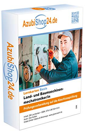 Lernkarten Land - und Baumaschinenmechatroniker Lernkarten Prüfungsvorbereitung: Lernkarten Land - und Baumaschinenmechatroniker /in Prüfungsvorbereitung