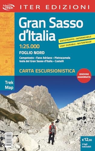 Gran Sasso d'Italia. Carta escursionistica 1:25.000