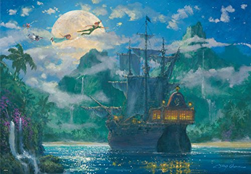 Disny Jigsaw Puzzle - Moon Rise Over Pirates Cove D-1000-416 (1000 pices) (japan import)