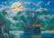 Disny Jigsaw Puzzle - Moon Rise Over Pirates Cove D-1000-416 (1000 pices) (japan import)