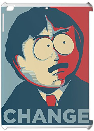 ApparelLuxus Randy Marsh - Change Inspired by Obama iPad Air Plastic Case