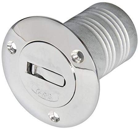 Unbekannt Einfüllstutzen Messing verchromt Fuel 38 mm