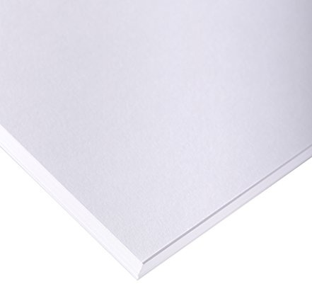 Clairefontaine 37298C Skizzenpapier (180 g, DIN A4, 21 x 29,7 cm, 100 Blatt, ideal für Künstler oder die Schule) weiß