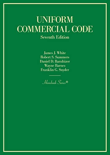 Uniform Commercial Code (Hornbook Series)